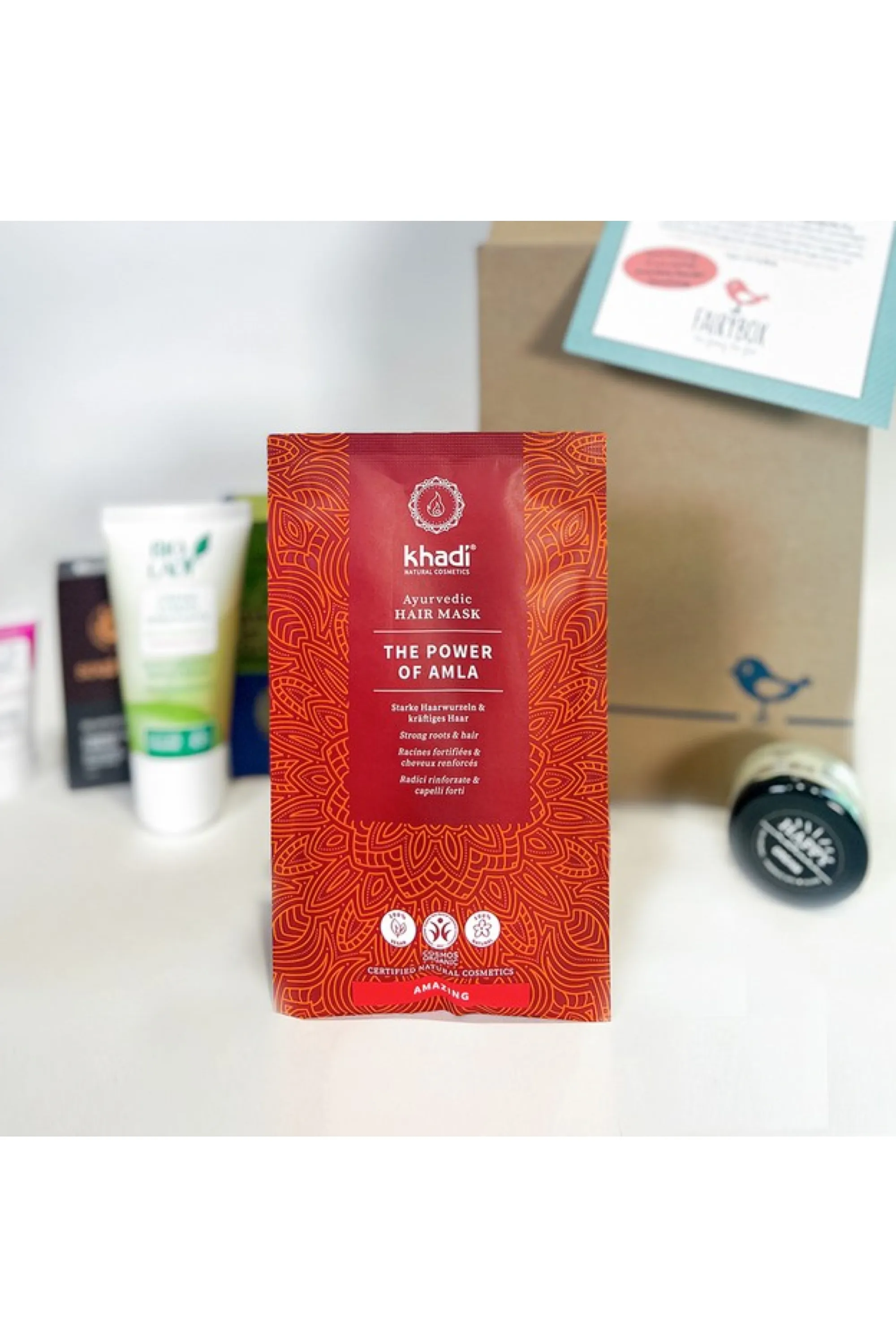 KHADI Masque capillaire renforcement des cheveux The Power of Amla-50 g