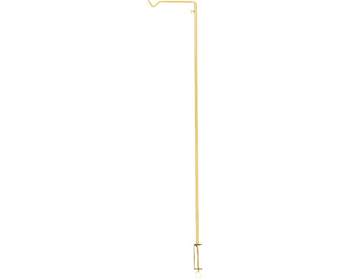 Tafelhaak Esschert's Garden 2,2 x 3,6 x 112,2 cm staal goud