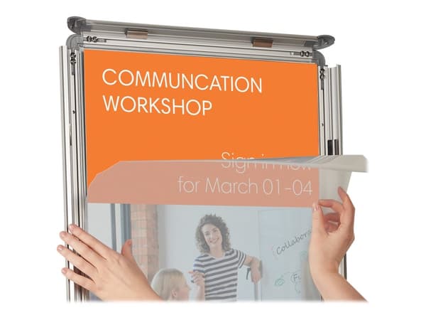 Nobo - Reservelinse for plakatstativ - A0 (841 x 1189 mm)