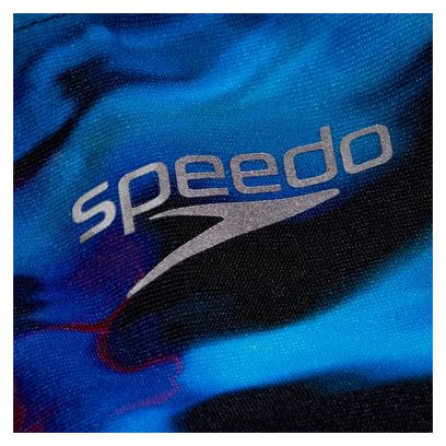 Maillot de bain 1 pièce Speedo ECO  Placement Digital Leaderback Noir/Bleu