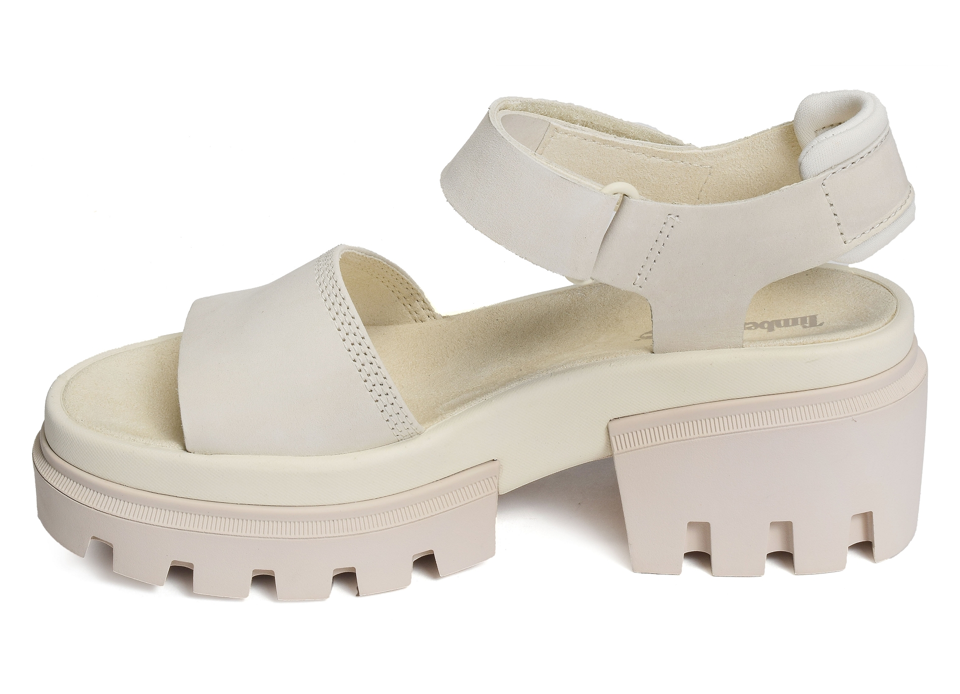 Everleigh ankle strap blanc
