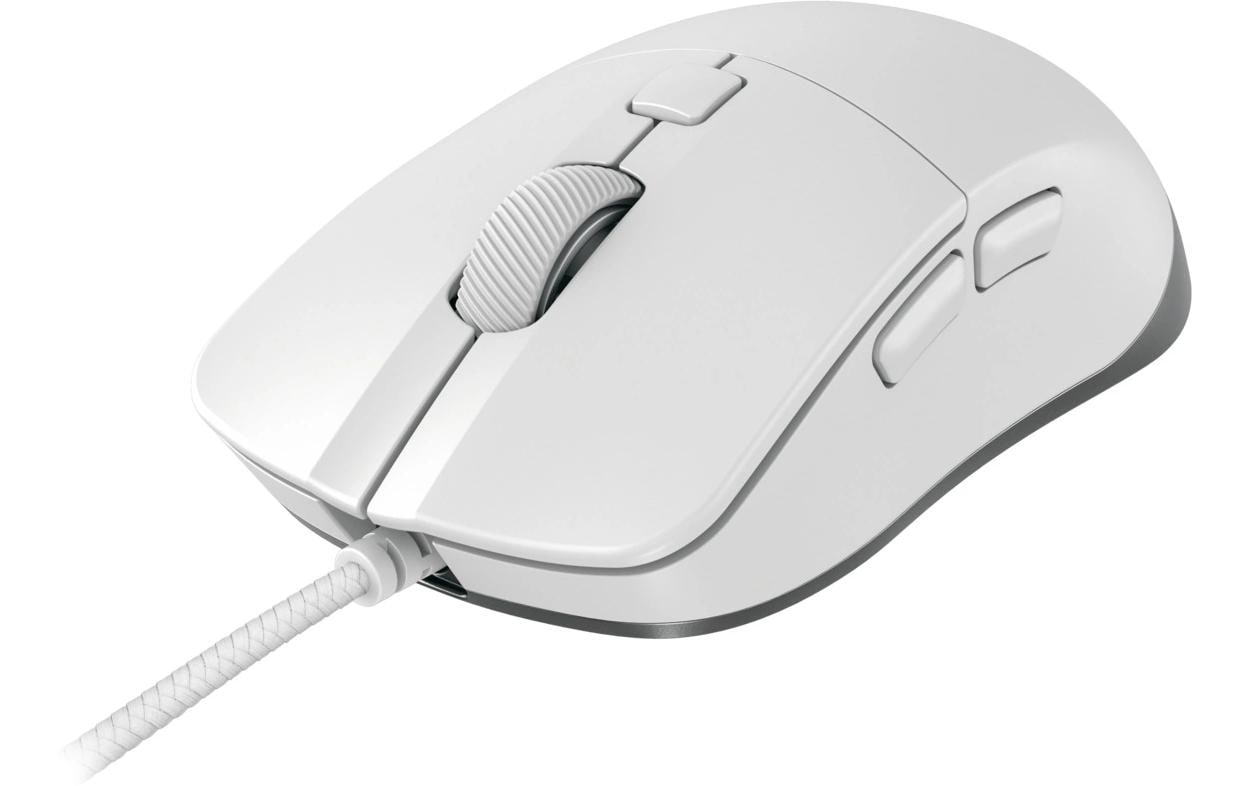 Gaming-Maus XTRFY M50 WeissLeichtgewichtige Gaming-Maus
