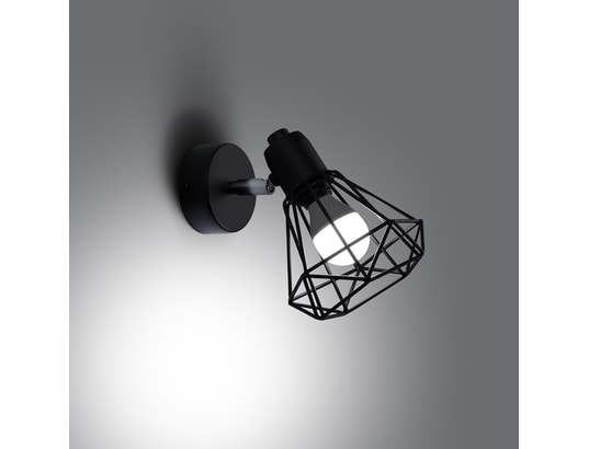 SOLLUX LIGHTING - Applique artemis 1 noir