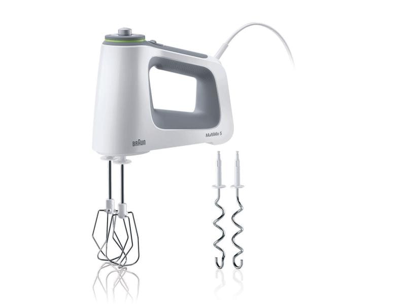 Braun Handmixer MultiMix 5 HM5100WH Weiss/Grau Handmixer