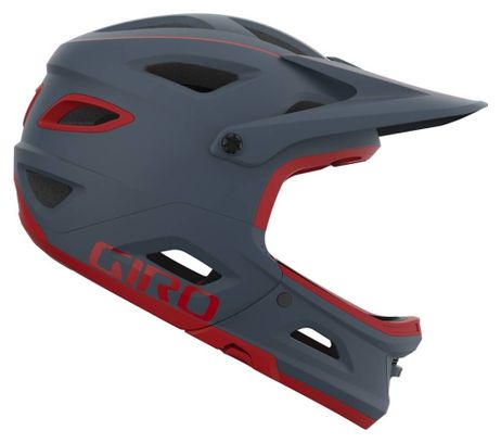 Casque avec Mentonnière Amovible Giro Switchblade Mips Gris / Rouge
