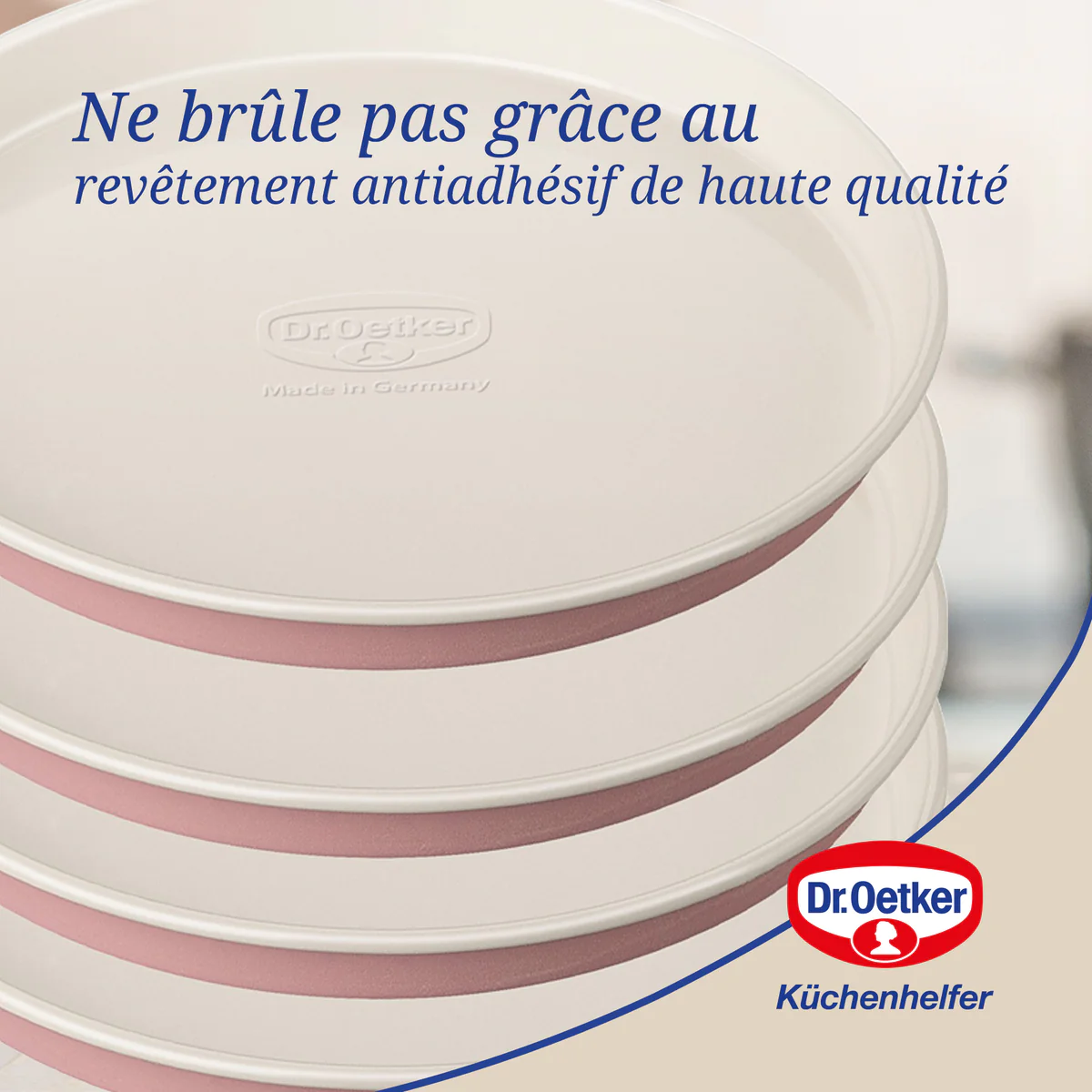 Set 4 moules pour gâteaux à étages Ø 17 cm Dr. Oetker Rétro Dr. Oetker
