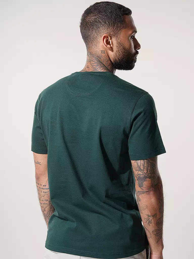 BARBOUR T-Shirt Regular Fit dunkelgrün
