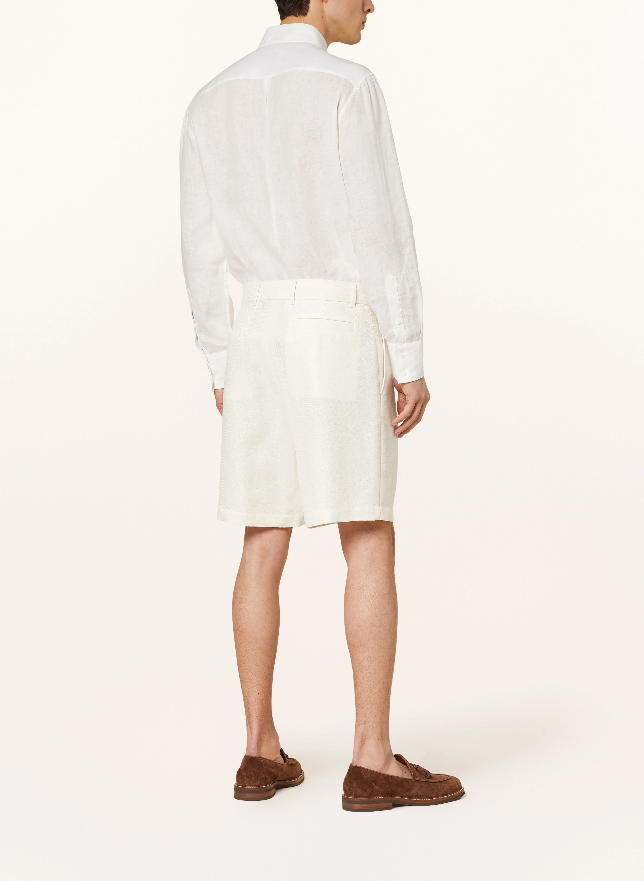 BRUNELLO CUCINELLI Shorts mit Leinen