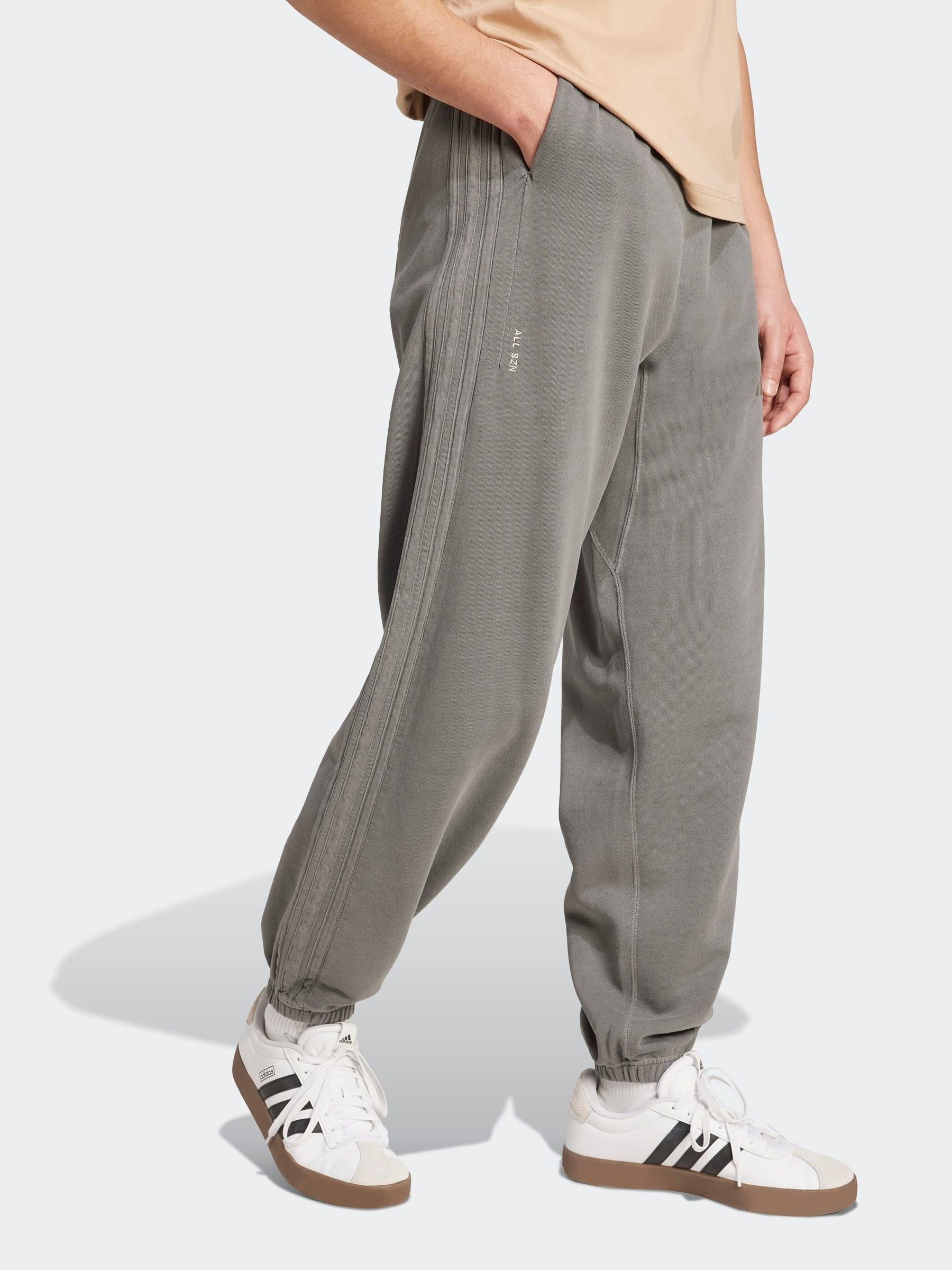 Grijs - adidas Loose ALL SZN French Terry Washed Joggers