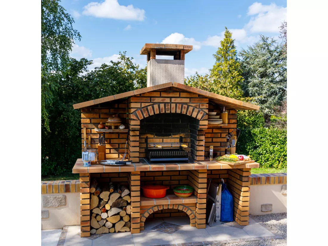 Barbecue charbon - Grilloir à poser