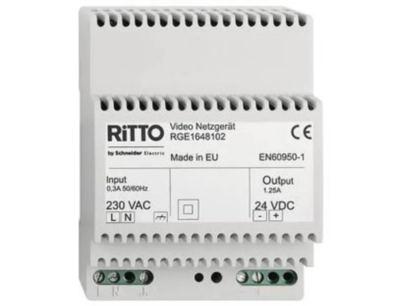 Ritto RGE1648102, Strømforsyning, Hvid, 70 mm, 68,5 mm, 93 mm
