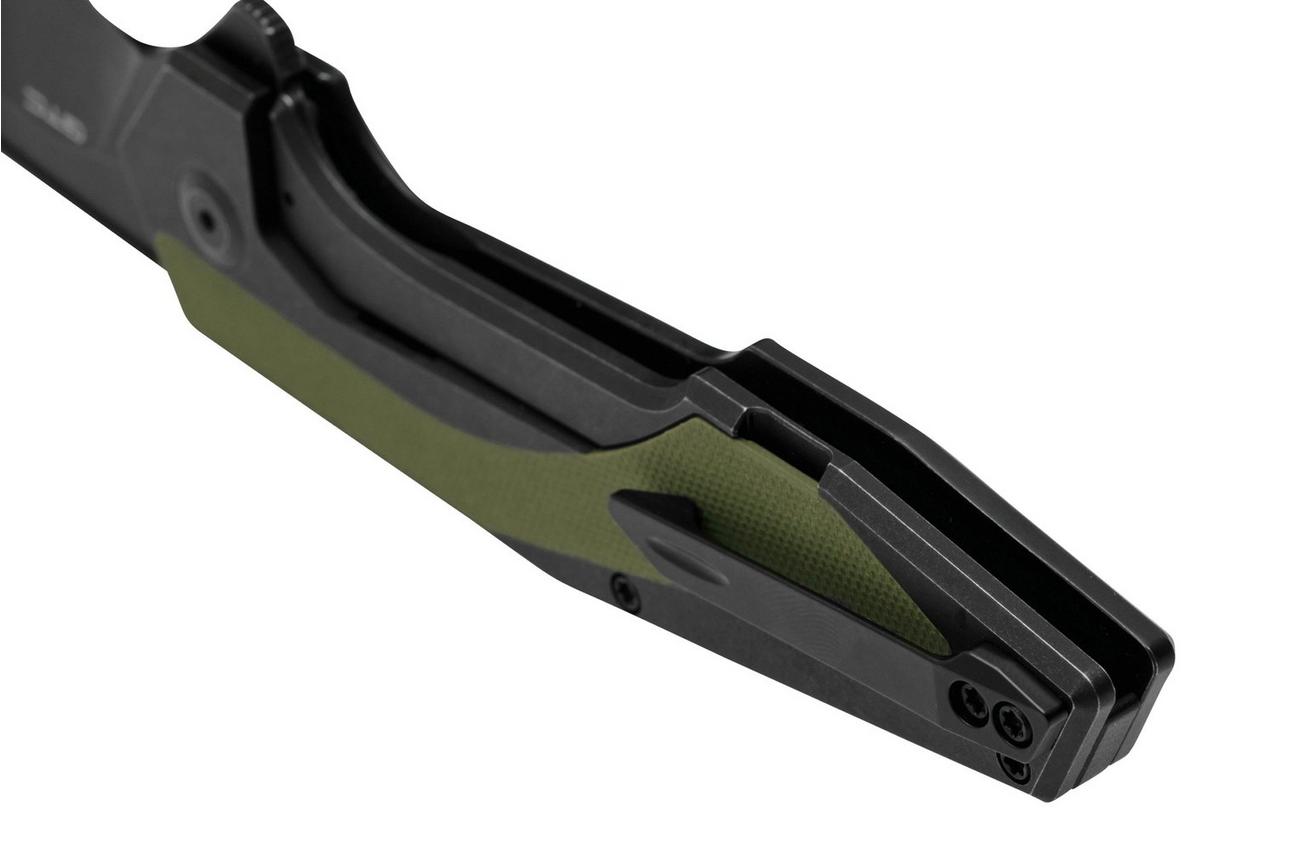 Civivi Hypersonic C22011-1 Black Stainless, OD Green G10 zakmes, Gustavo T. Cecchini design
