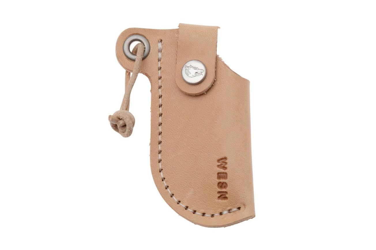 WESN Microblade Leather Sheath, SN02-0 Natural, foedraal