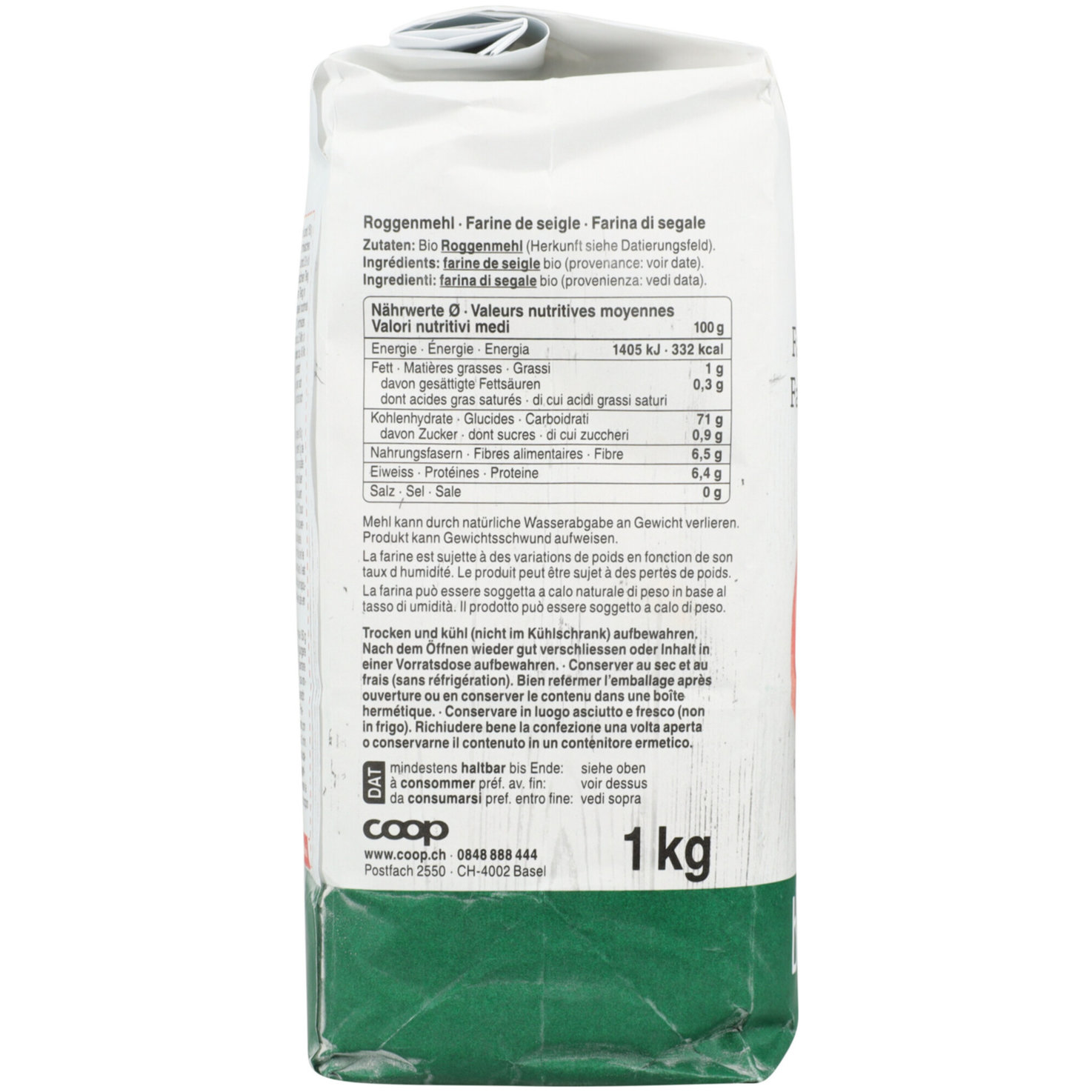 Naturaplan Bio Roggenmehl hell