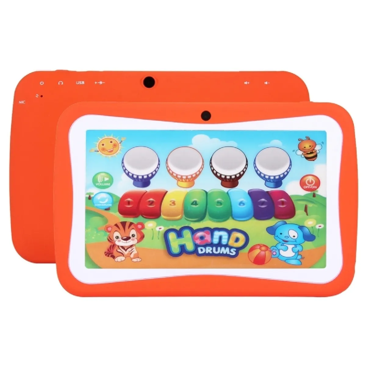 Wewoo HSD-7009 - 7 pouces - 8 Go - Orange