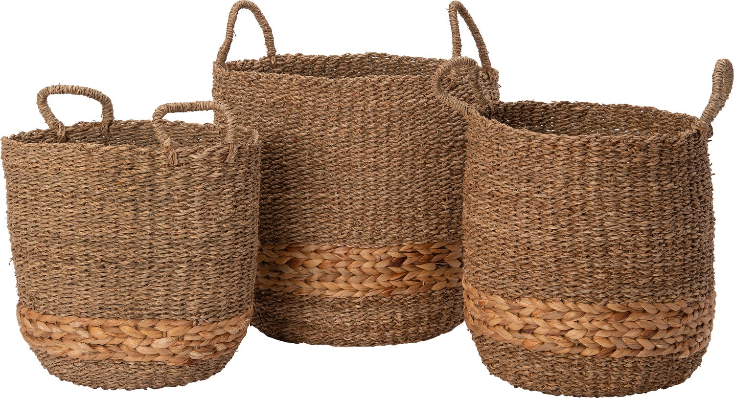Intratuin opbergmand Horten naturel D 30 H 34 cm