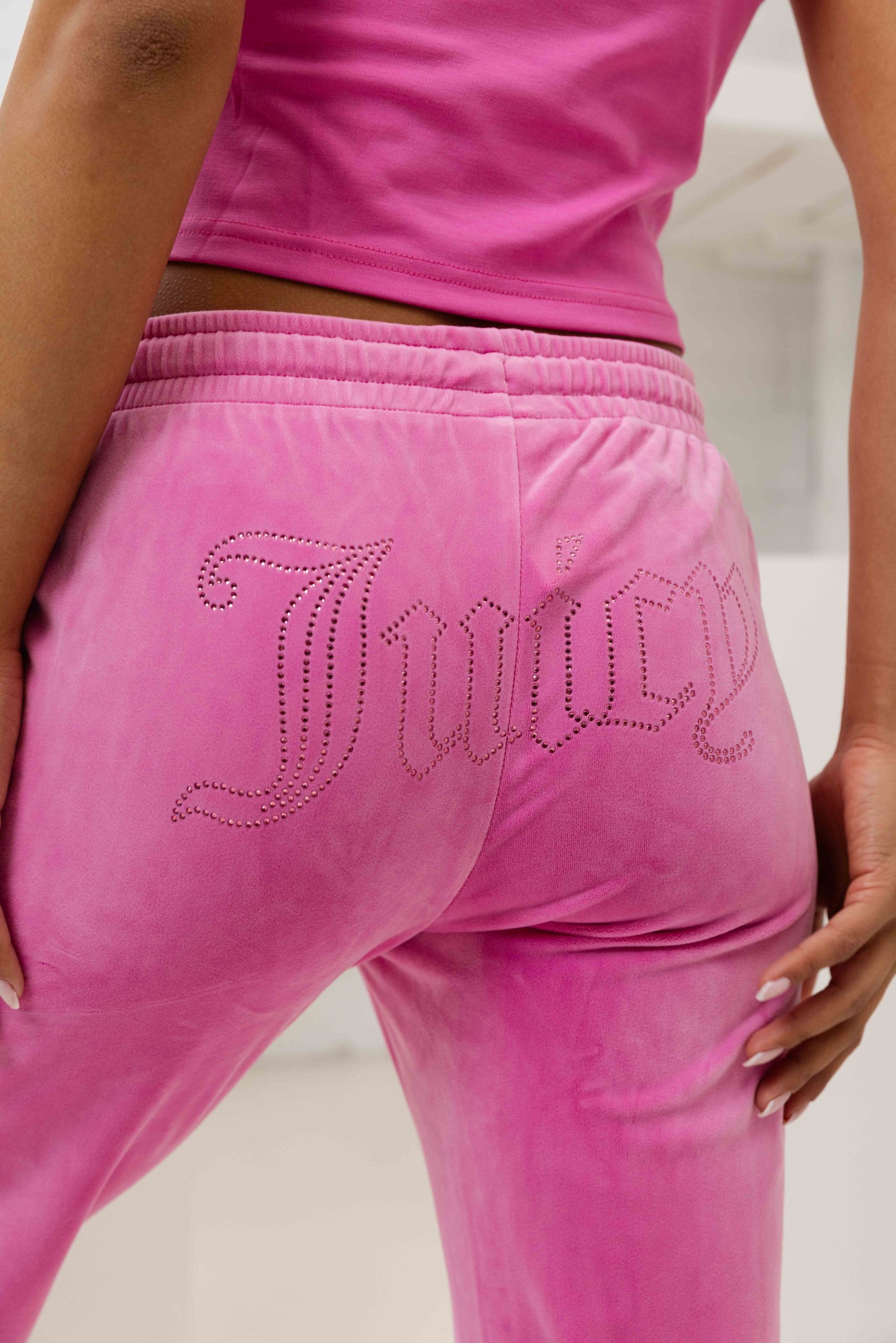 Juicy Couture Madison Full Zip Trainingspak Dames Roze
