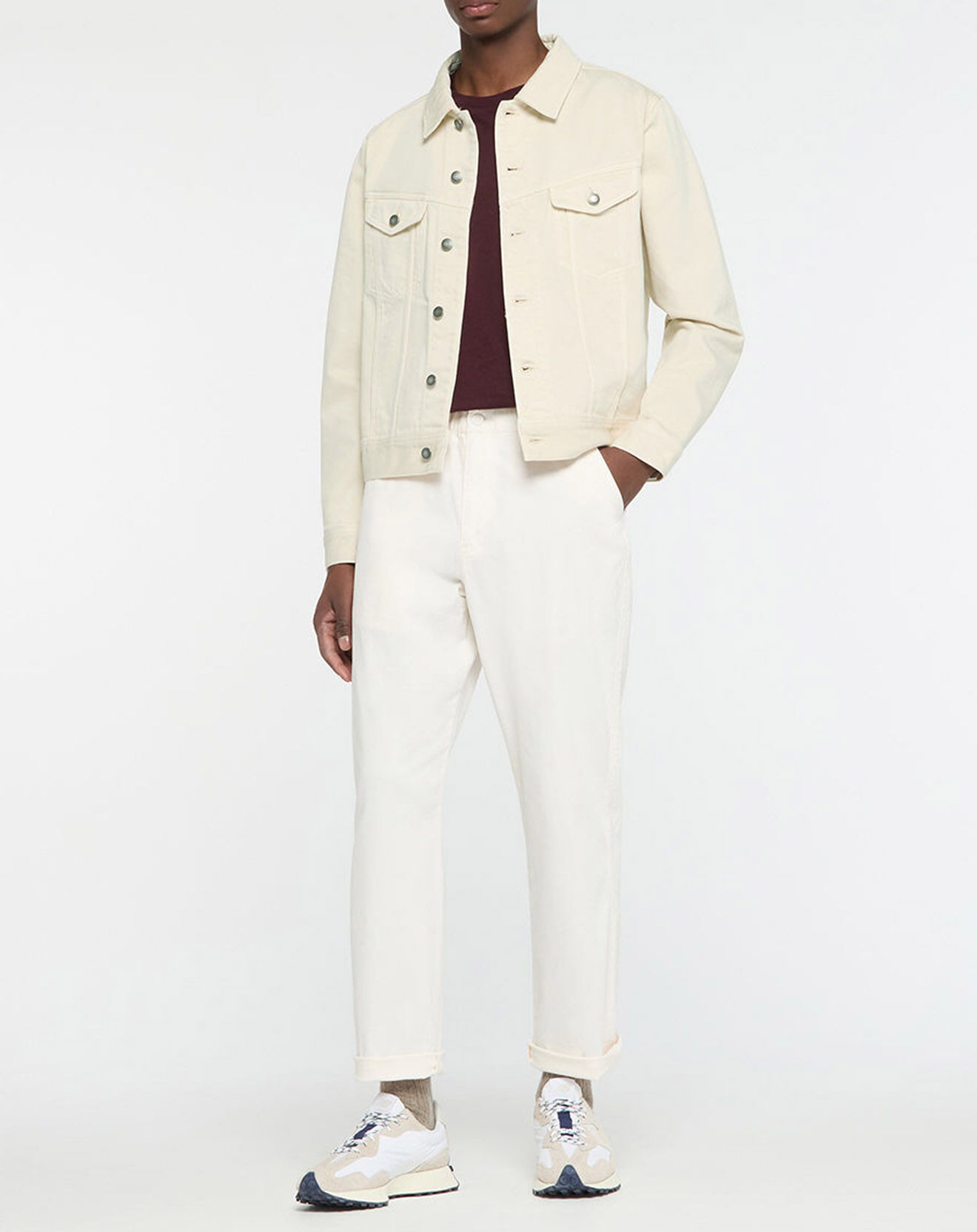 Gant Veste denim Sacha écrue