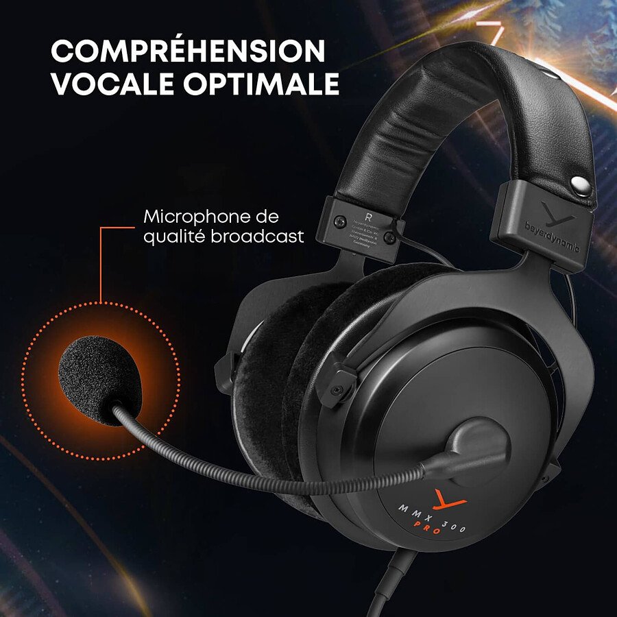 Beyerdynamic MMX 300 PRO - Noir
