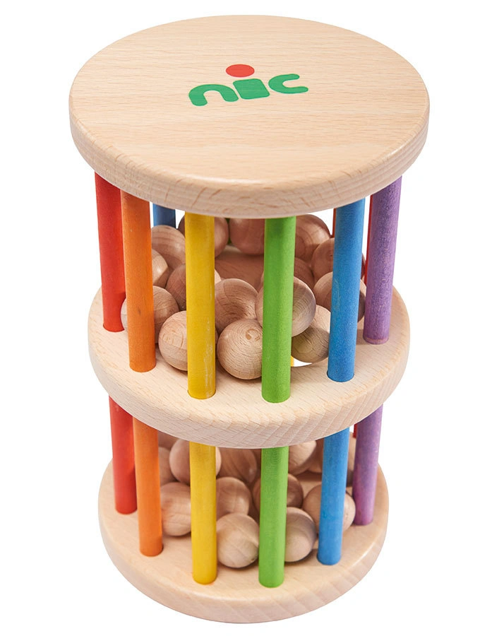 Rasselrolle REGENMACHER aus Holz