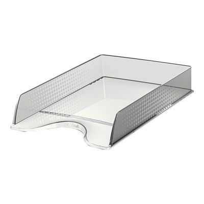 Esselte Fusion - Corbeille à courrier cristal