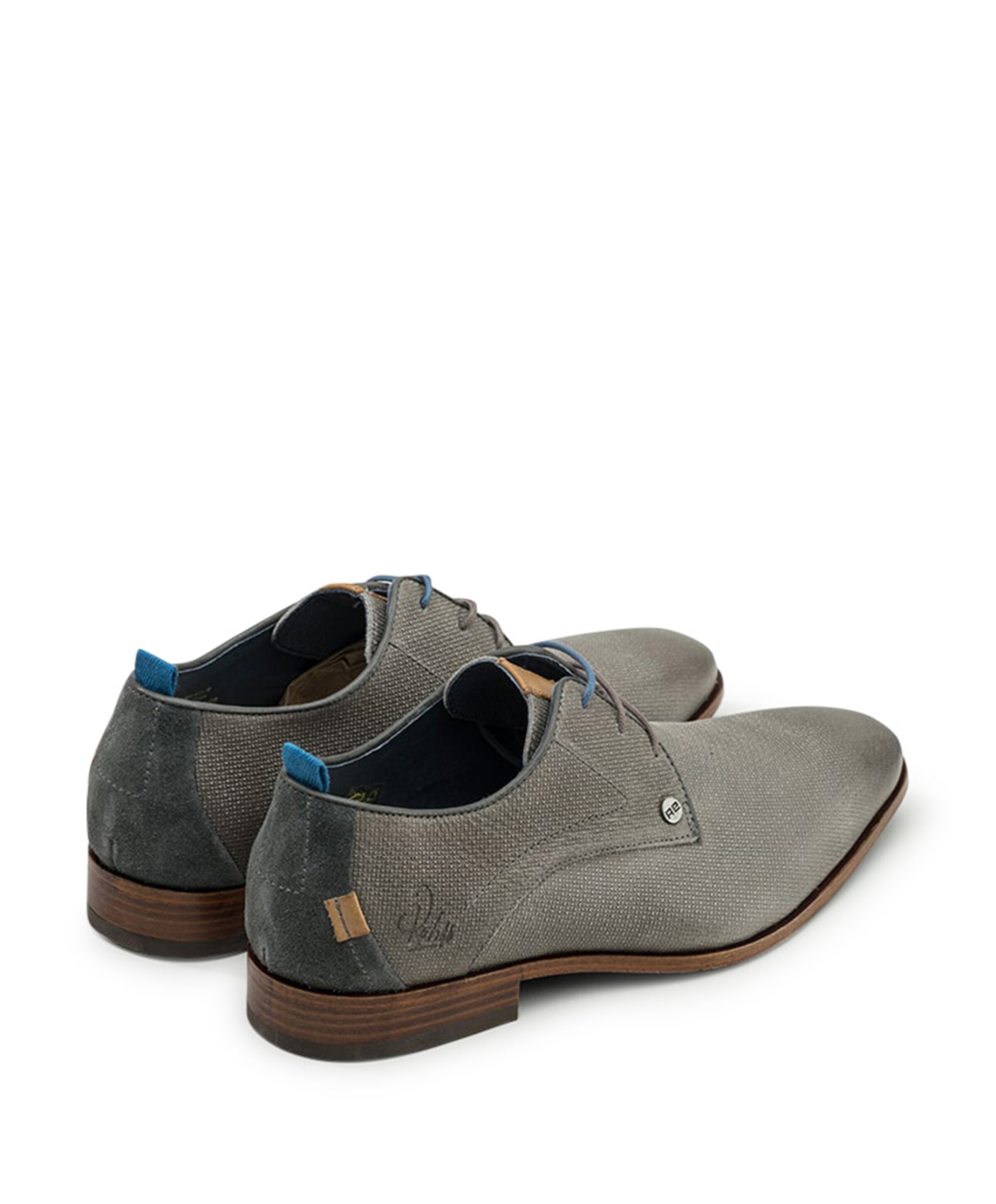 Rehab GREG WALL 02 heren veterschoenen grijs