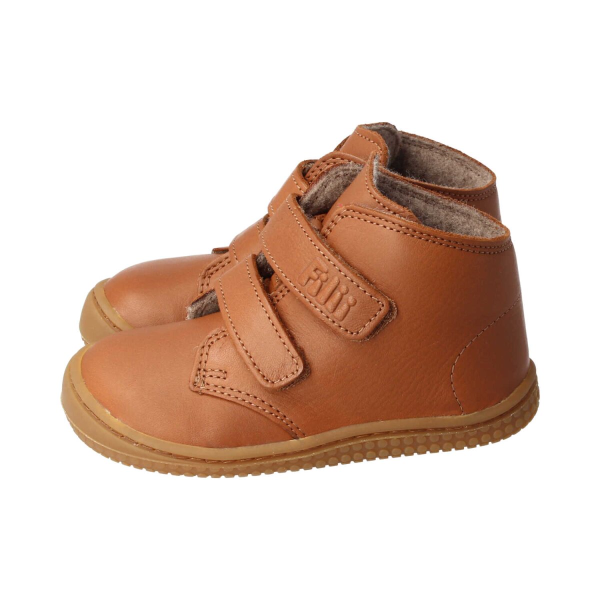 MB4213-F9 chestnut SOFT-FEET BIO nappa fleece velcro Weite/M