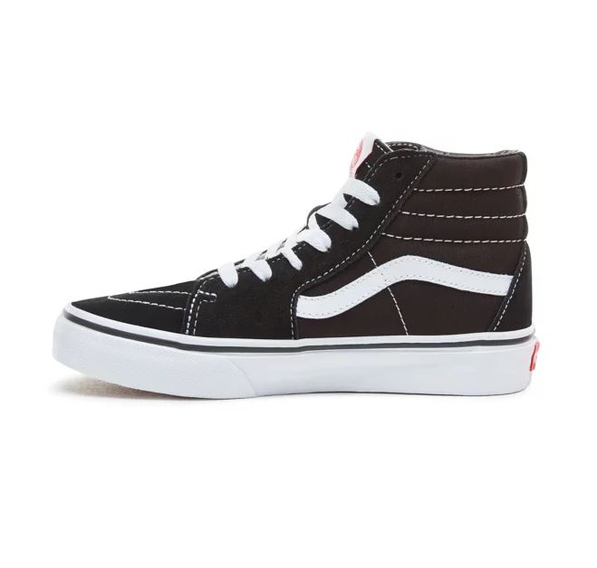 Vans Sk8 Hi Kids Black True White 12.5 US