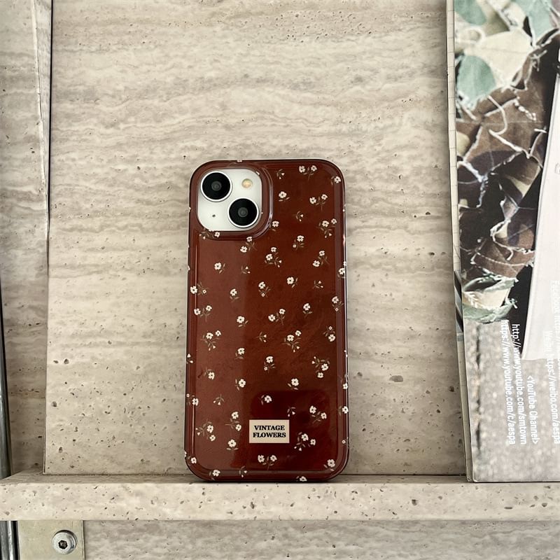 Elliure - Bloemen telefoonhoesje / Strik stoffen zelfklevende decoratie / Set - iPhone 16 Pro Max / 16 Pro / 16 Plus / 16 / 15 Pro Max / 15 Pro / 15 Plus / 15 / 14 Pro Max / 14 Pro / 14 Plus / 14 / 13 Pro Max / 13 Pro / 13 / 13 Mini