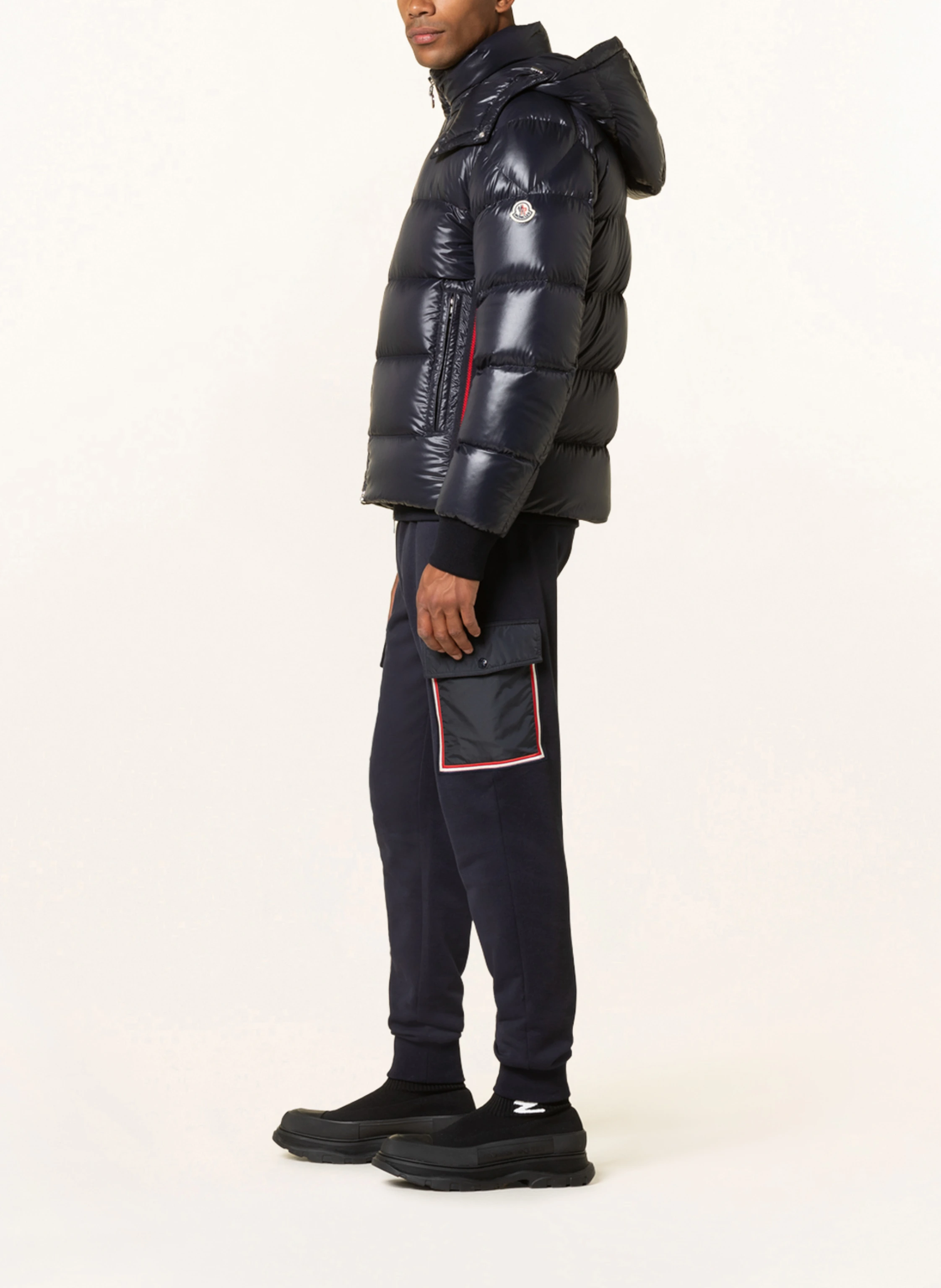 MONCLER Daunenjacke LUNETIERE mit abnehmbarer Kapuze