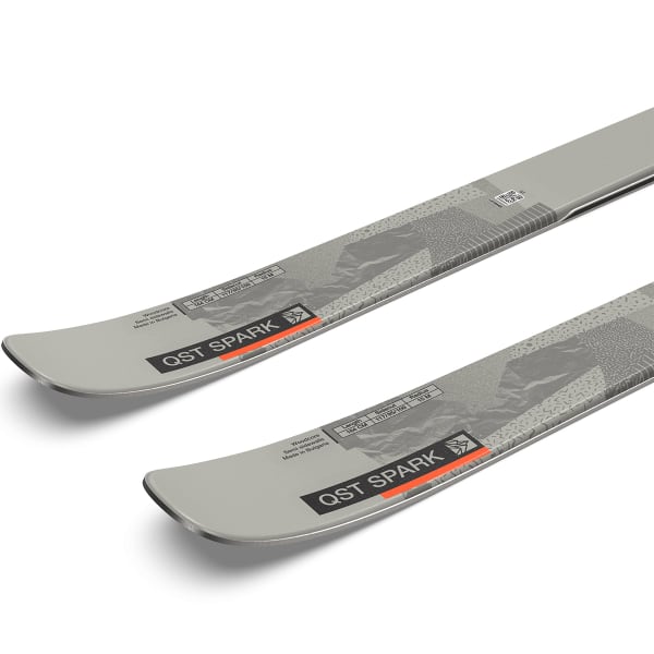 Ski SALOMON QST SPARK GREY/ORANGE