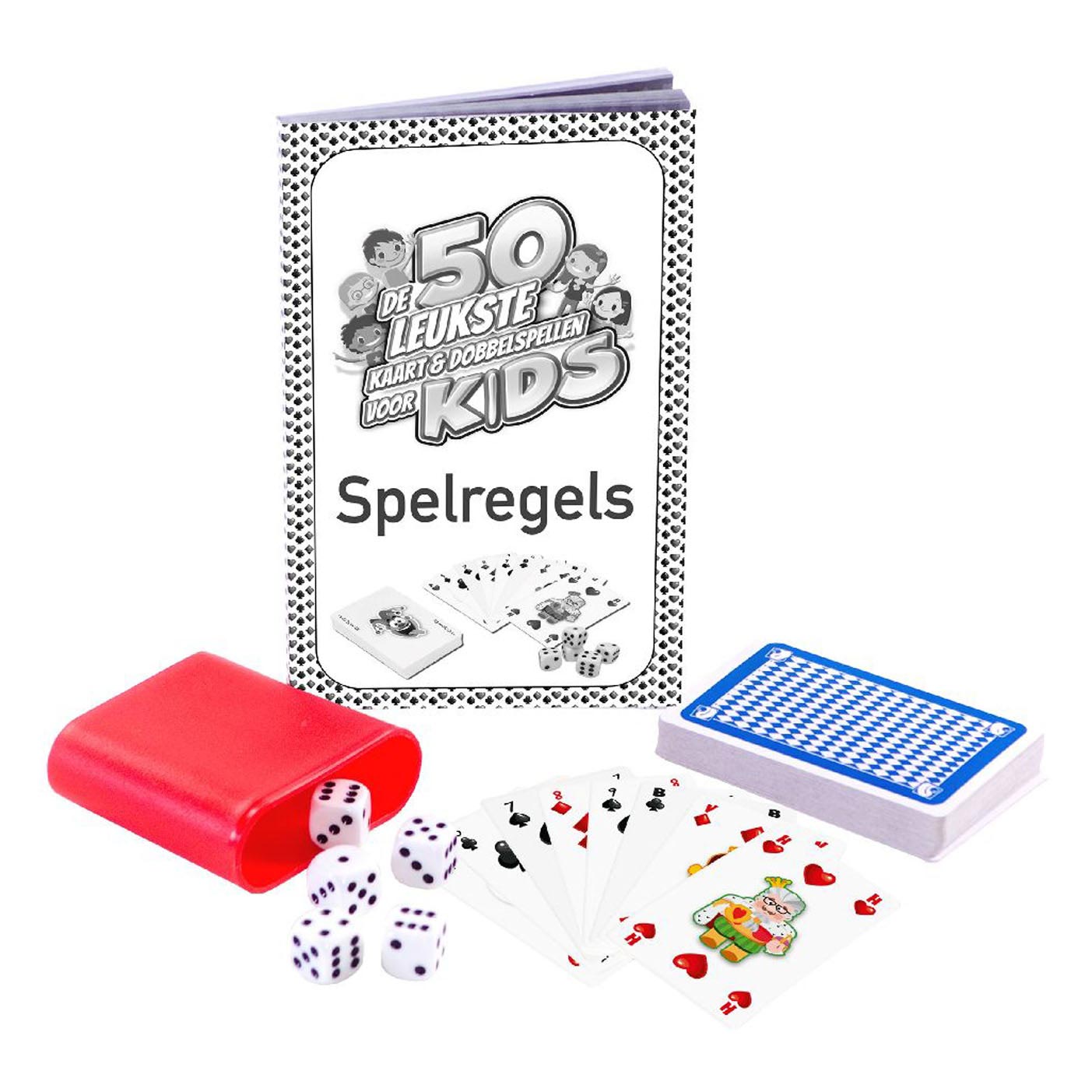 Clown Games Kids 50 Kaart & Dobbel Spellen