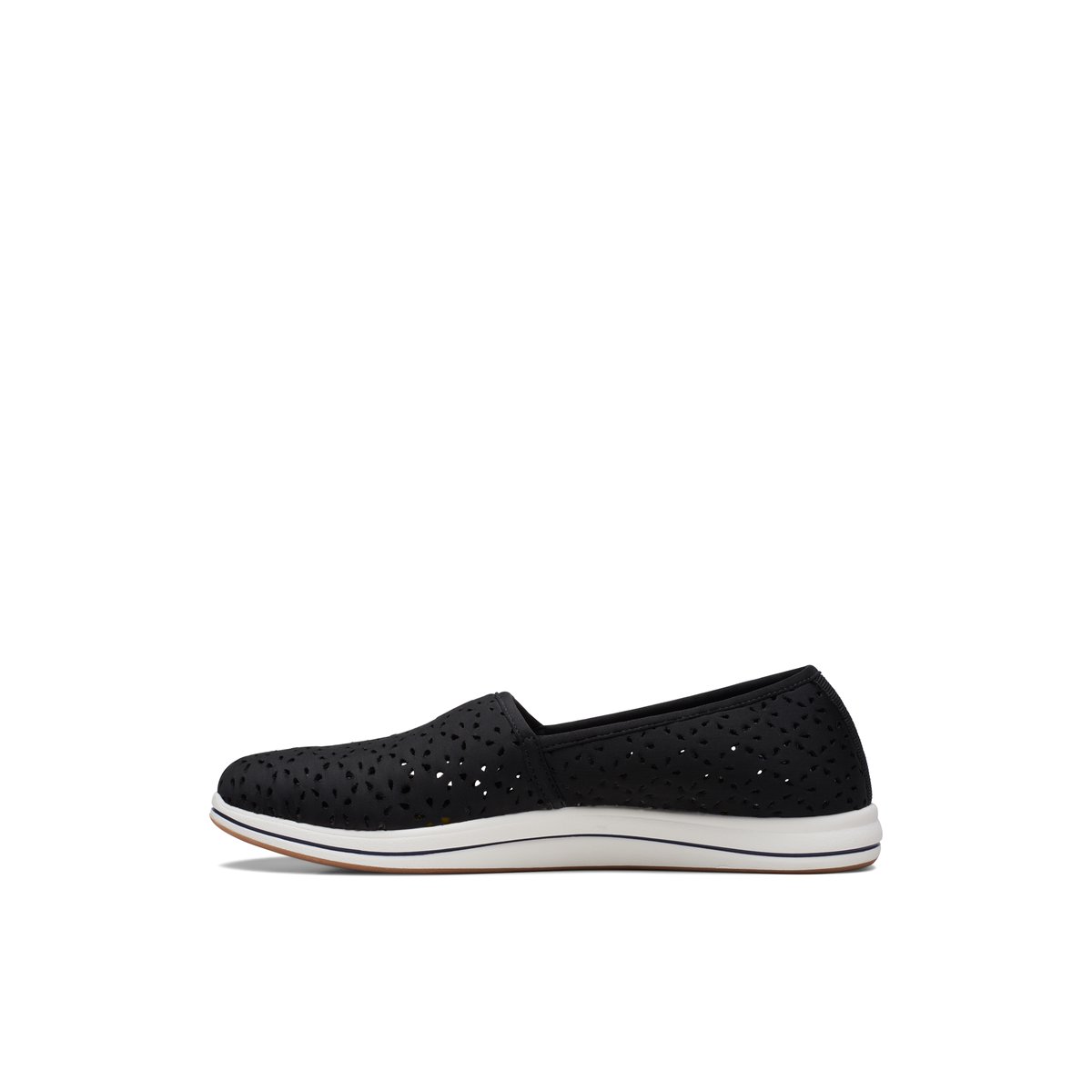 CLARKS-Breeze_emily-Baskets athleisure - Talon plat - Noir