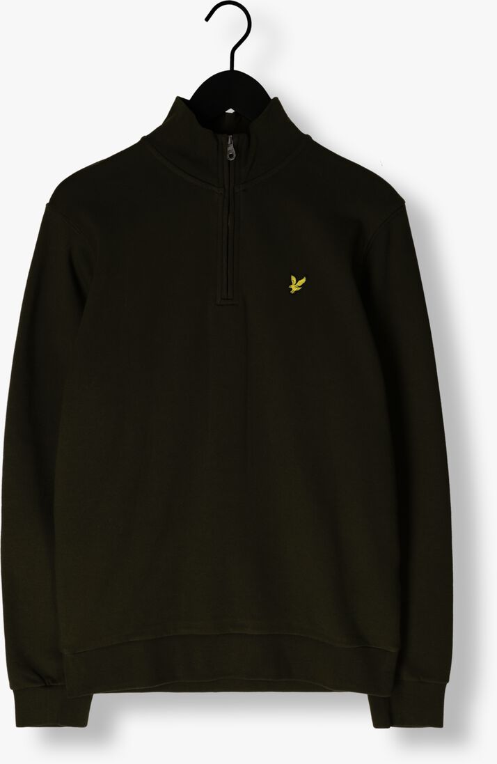 LYLE & SCOTT groene lyle & scott trui quarter zip sweat