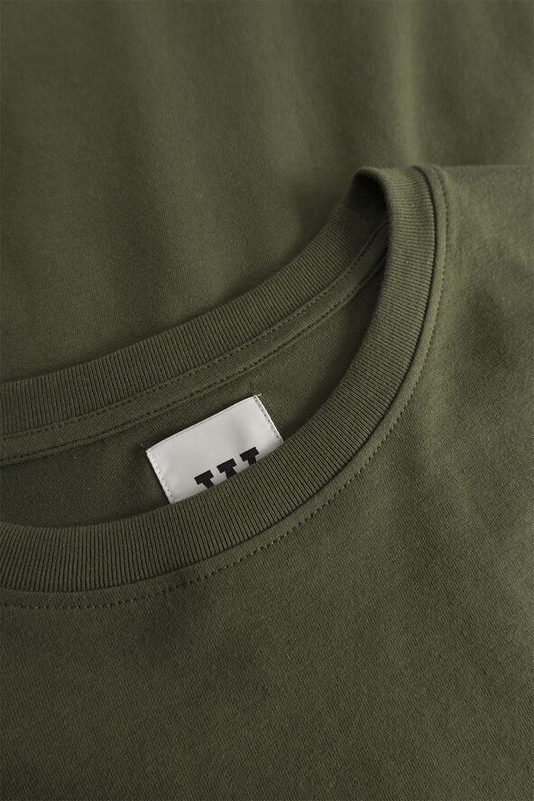 Wood Wood WWAce Badge T-shirt Army green