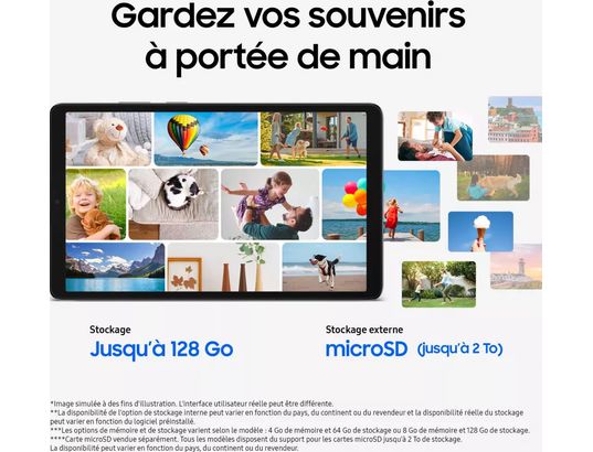 SAMSUNG - Tablette GALAXY TAB A11 64 Go gris - SM-X130NZAAEUB