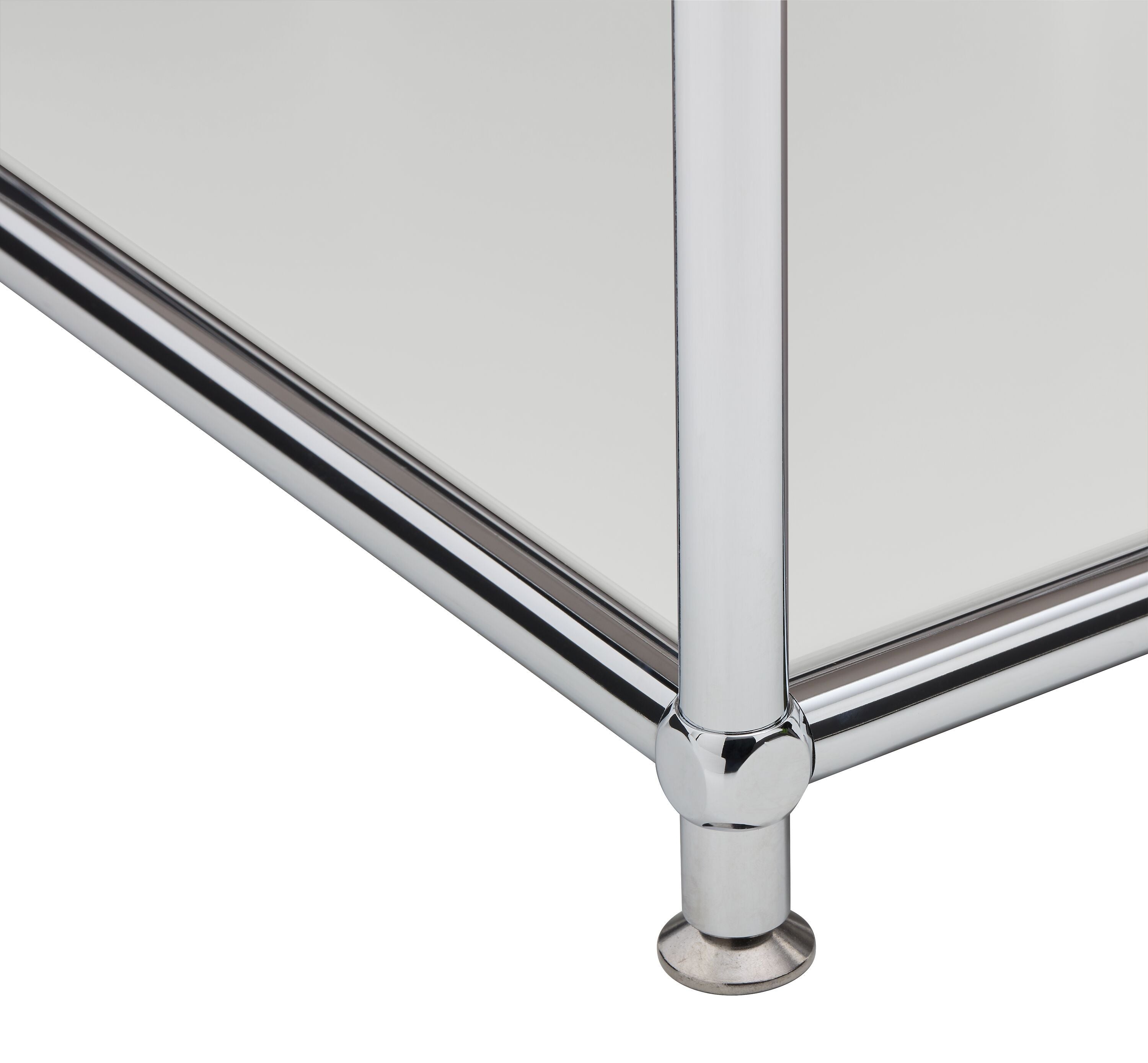FLEXCUBE Salontisch - Hellgrau / B: 114.5 cm x T: 77.5 cm x H: 42.5 cm