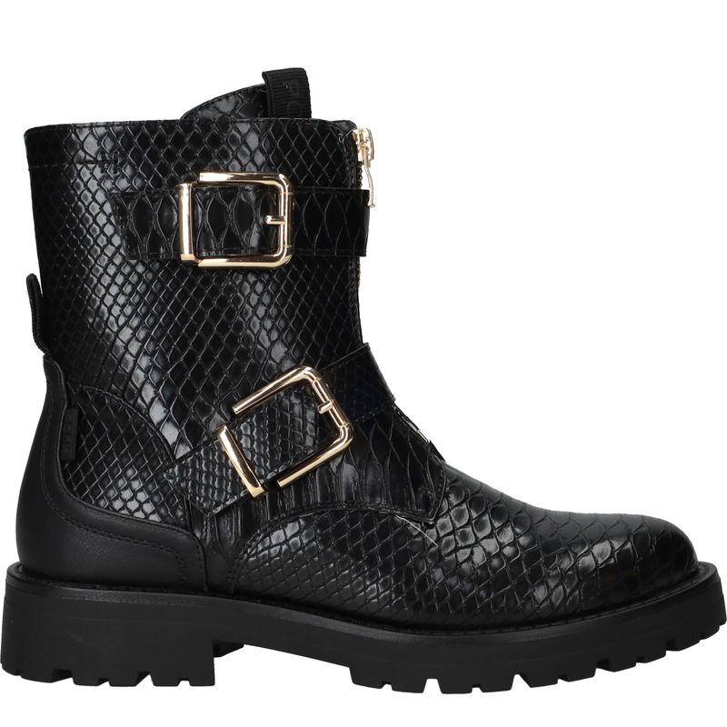POSH by Poelman Bikerboots Zwart Dames