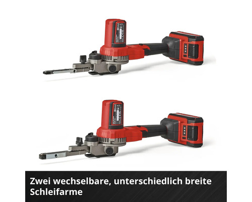 Power X-Change TE-BF 18 Li accubandschuurmachine, zonder accu en lader