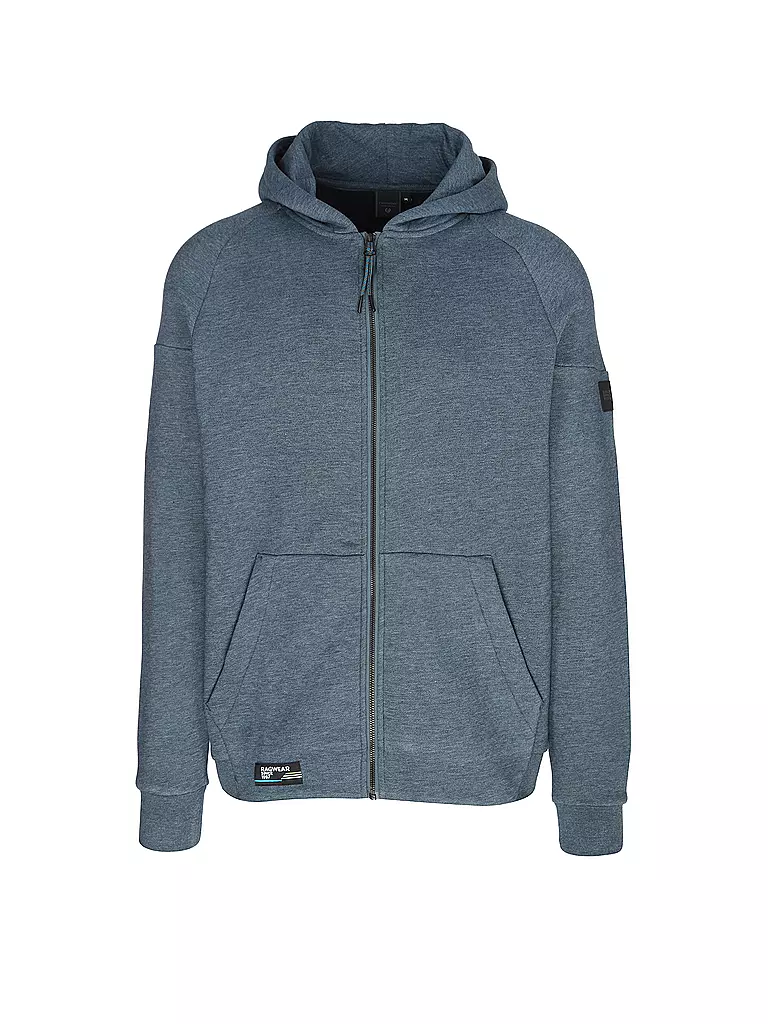 RAGWEAR Sweatjacke ZENWAY dunkelblau
