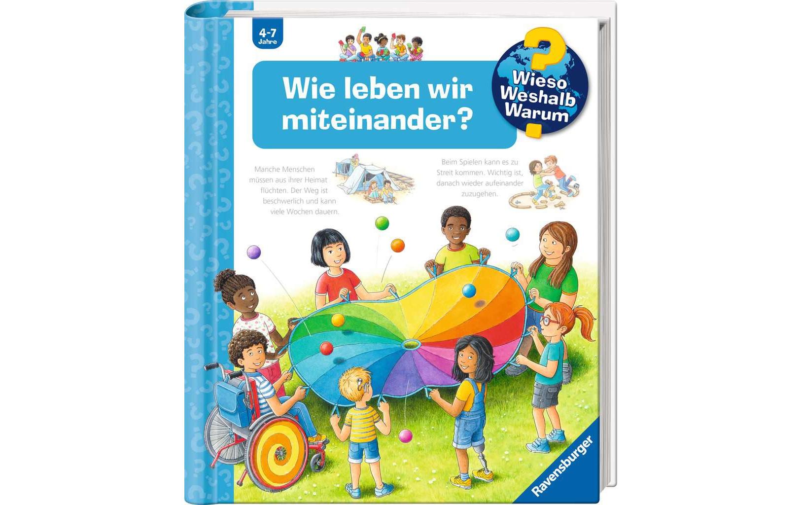 Kinder-Sachbuch WWW: Wie leben wir miteinander?Wissensbuch