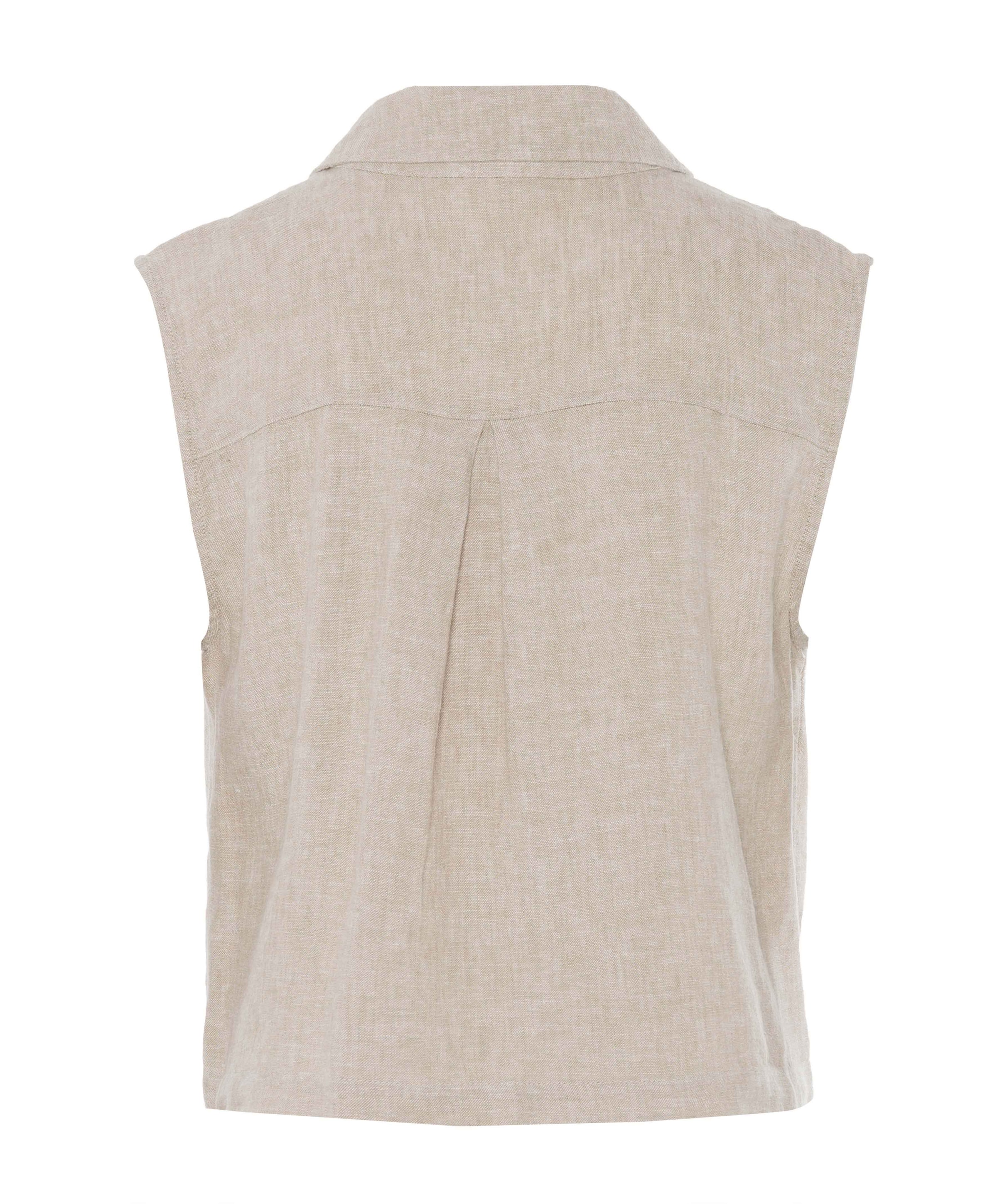 Freequent Dames gilet beige