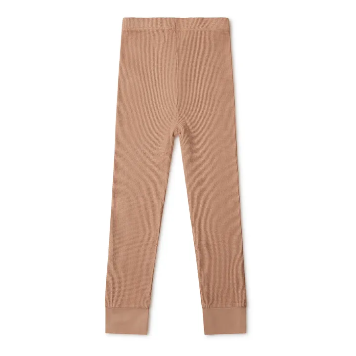 Matona Legging Coton Bio Gaufré | Rose pêche