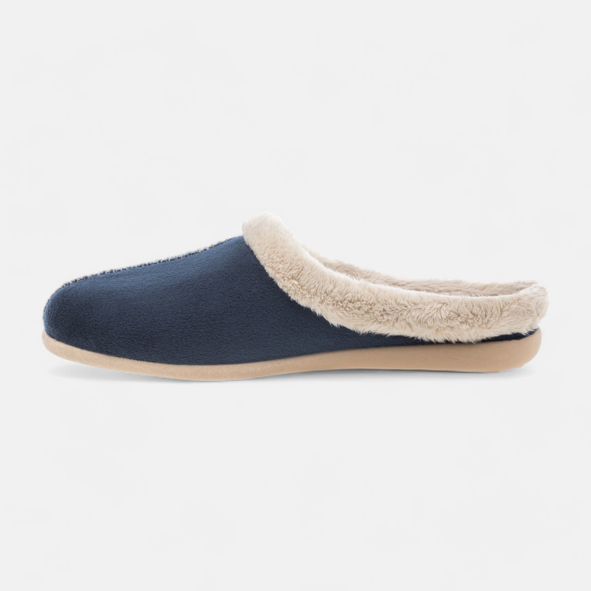 Pantoufles mules Femme bleu marine