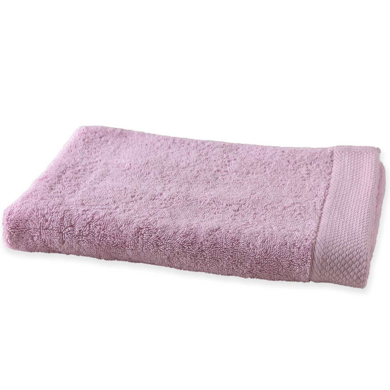 Soft by Perle de Coton Serviette de toilette rose poudré - 50x100 cm