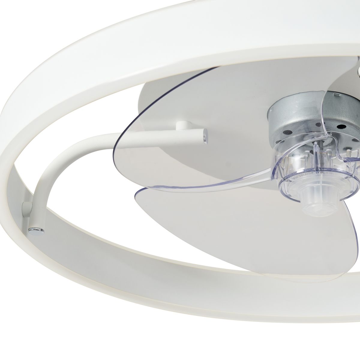 Plafondventilator wit 50cm incl. LED dimbaar met afstandsbediening - Maddy