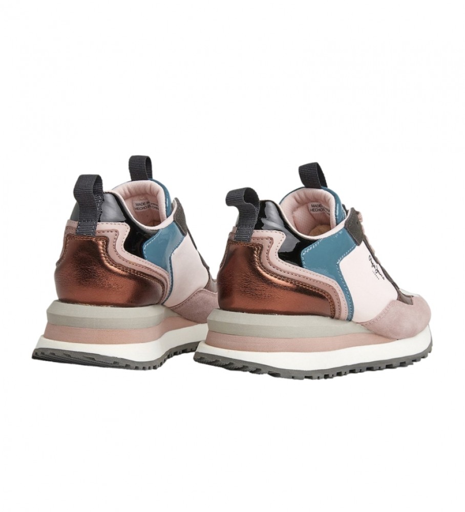 Tênis Pepe Jeans Blur Star Multicolor em Couro