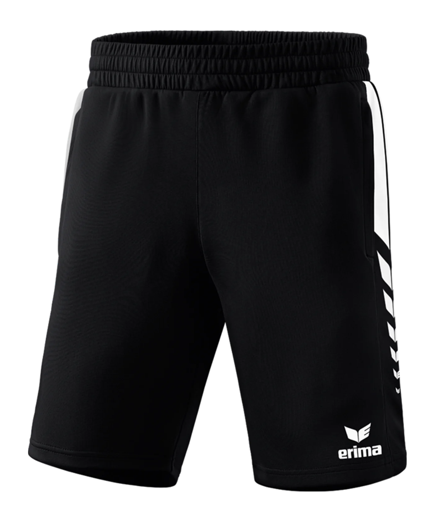 Erima SIX WINGS Short Schwarz Weiss