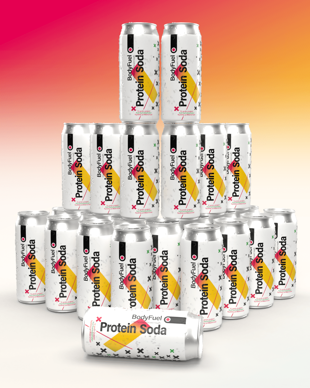 BodyFuel Protein Brus 24x330ml