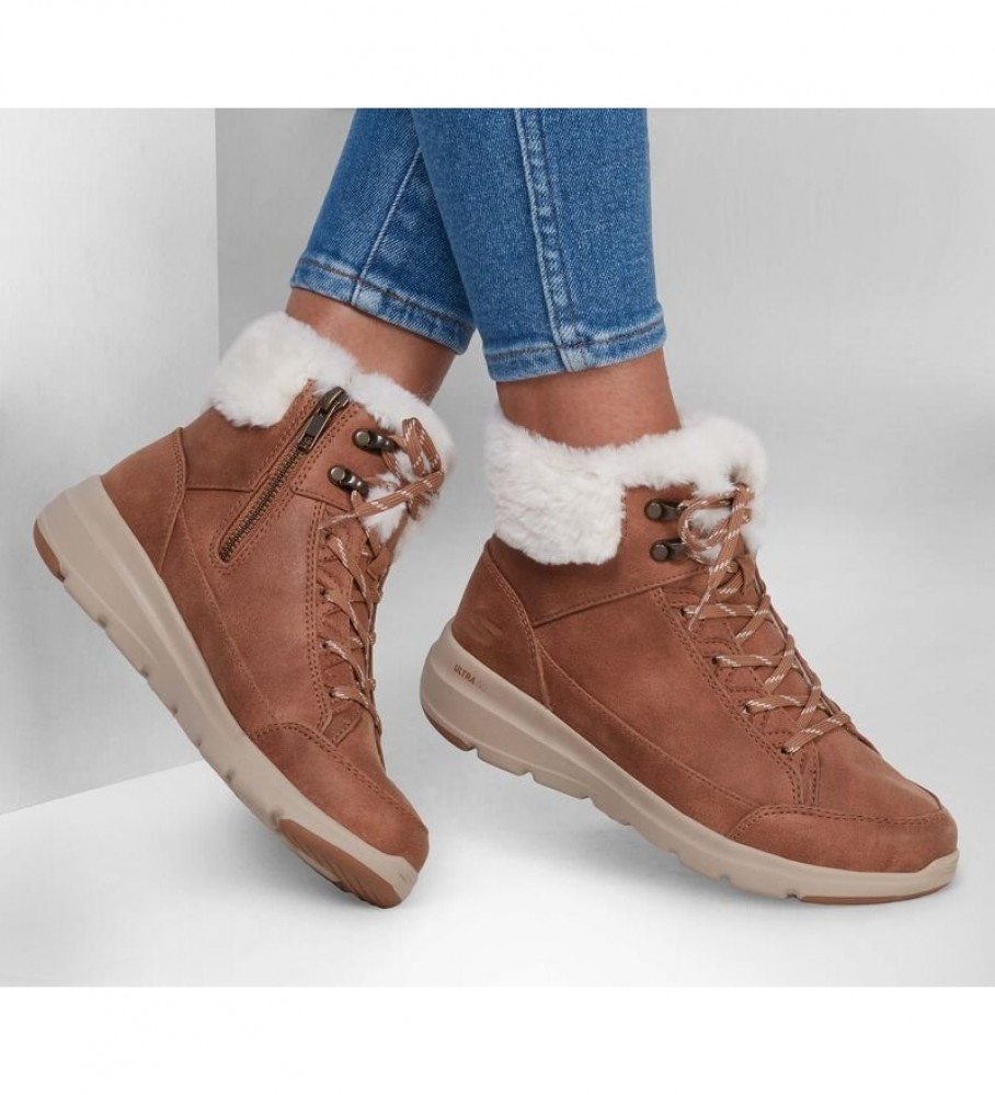 Botas Skechers Glacial Ultra Cozyly Marrons